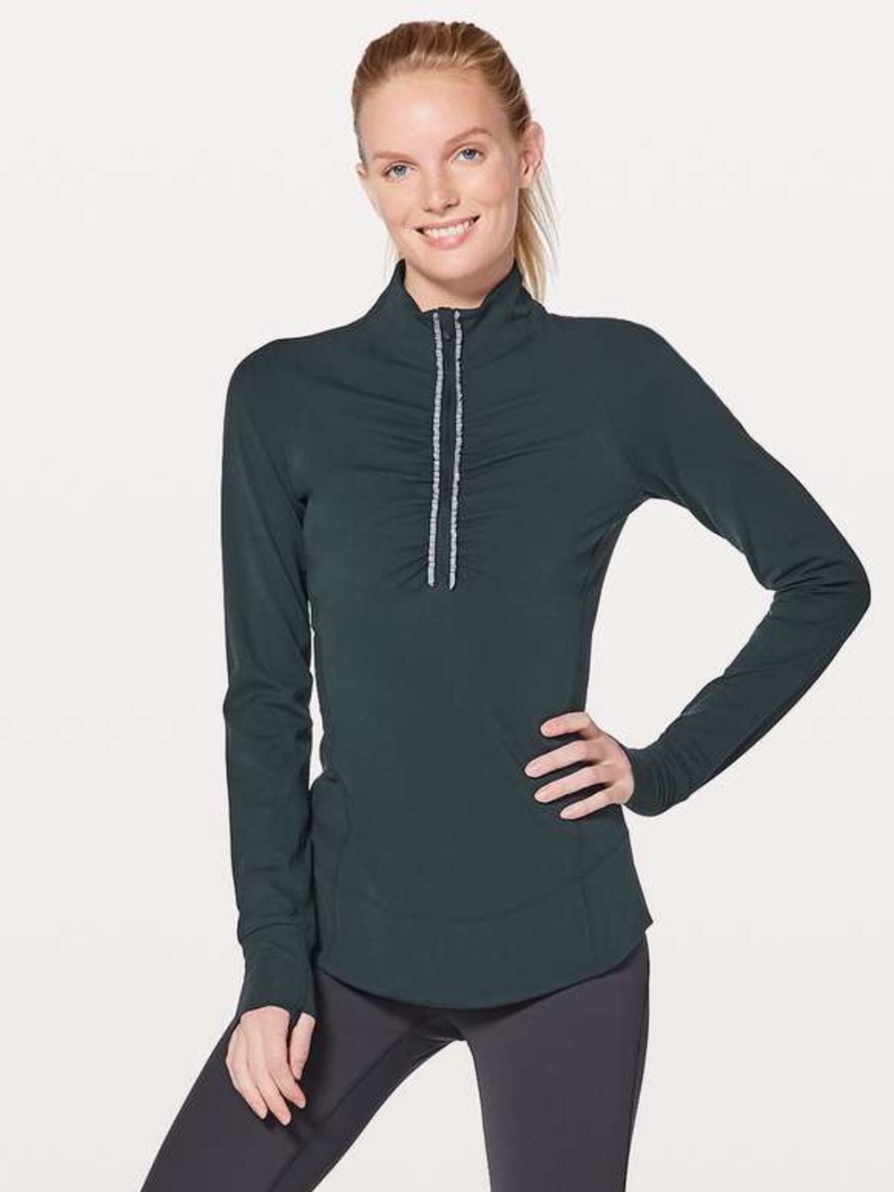 Lululemon Fast As Light 1/2 Zip